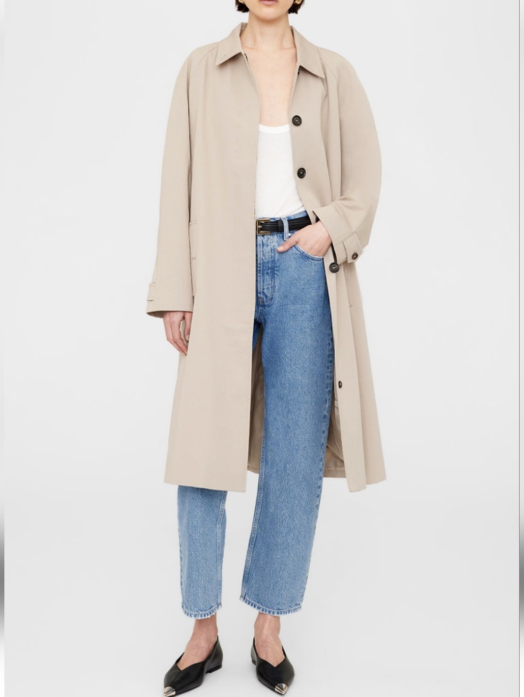 Anine Bing Randy Trench Coat